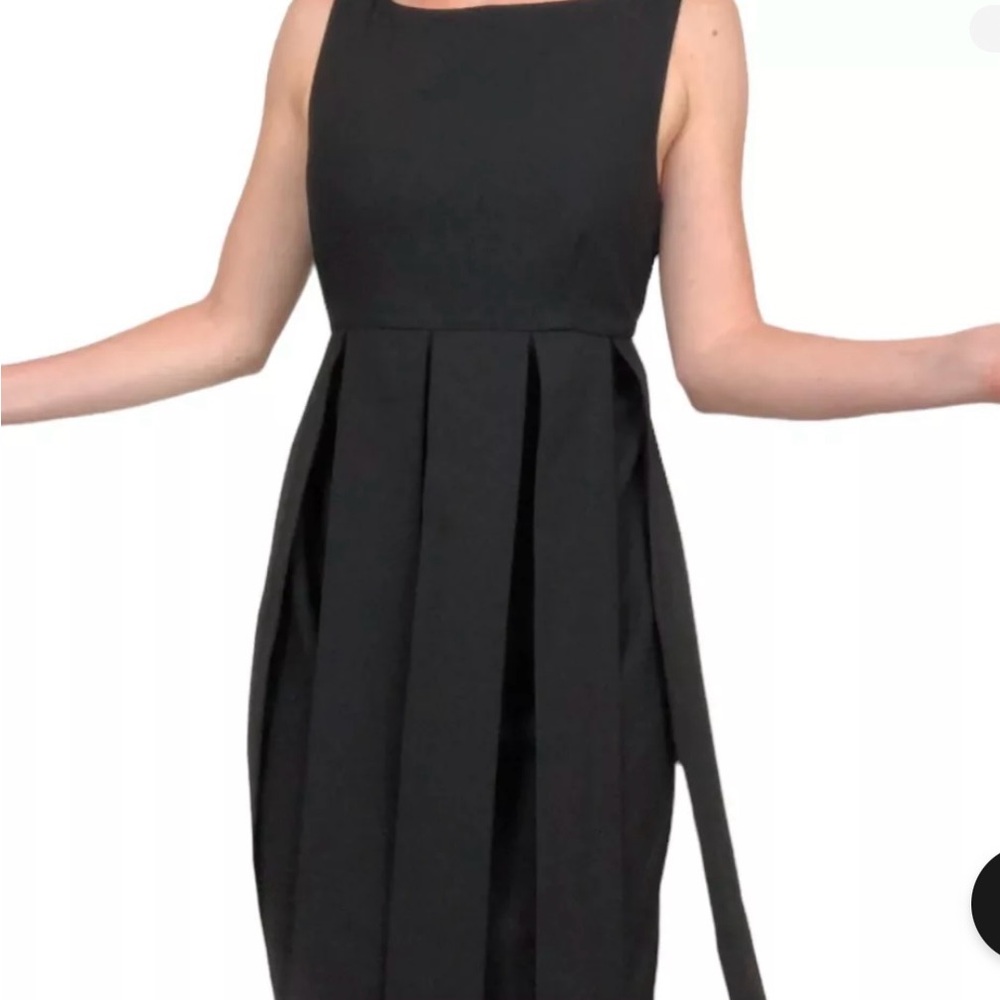 Cabi Empire Waist Flapper Dress in Black size 4